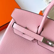 BIRKIN 25CM TOGO 3Q ROSE SAIURA PHW