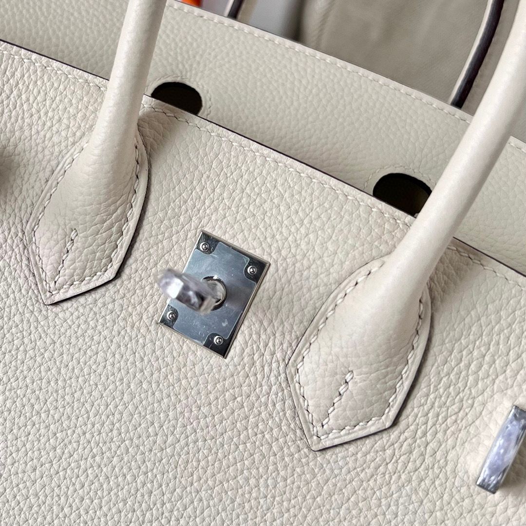 BIRKIN 25CM TOGO I2 NATA PHW