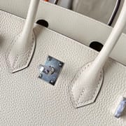 BIRKIN 25CM TOGO I2 NATA PHW
