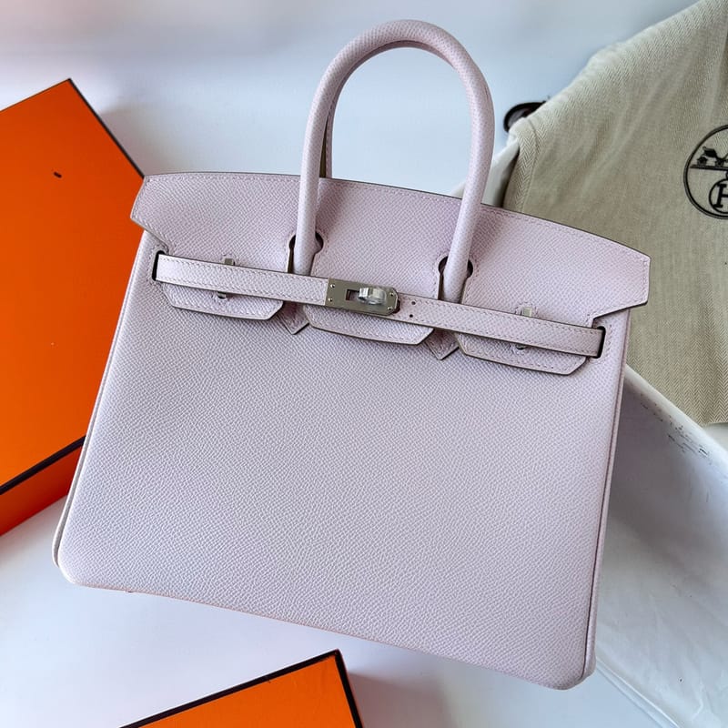 Birkin 25cm Epsom 09 Mauve Pale Phw