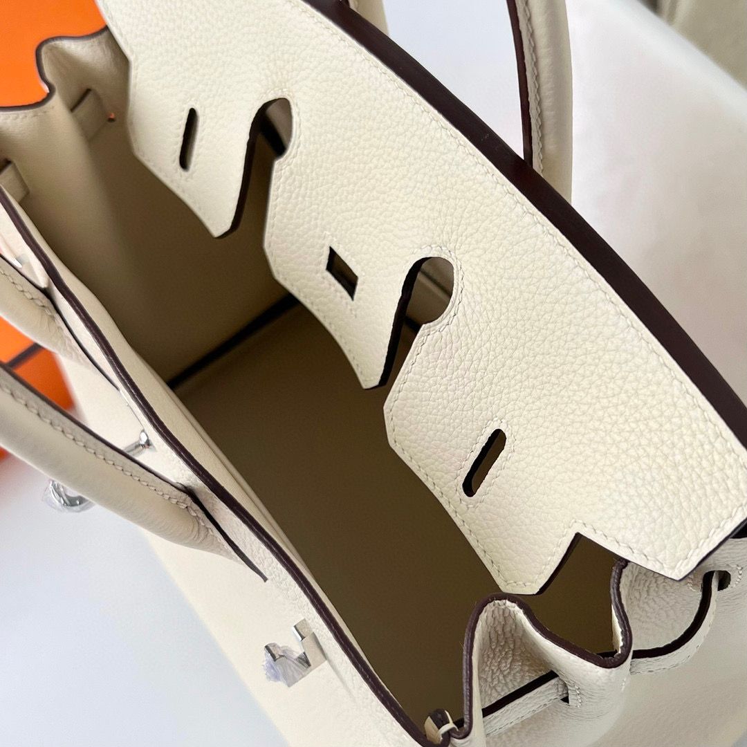 BIRKIN 25CM TOGO I2 NATA PHW