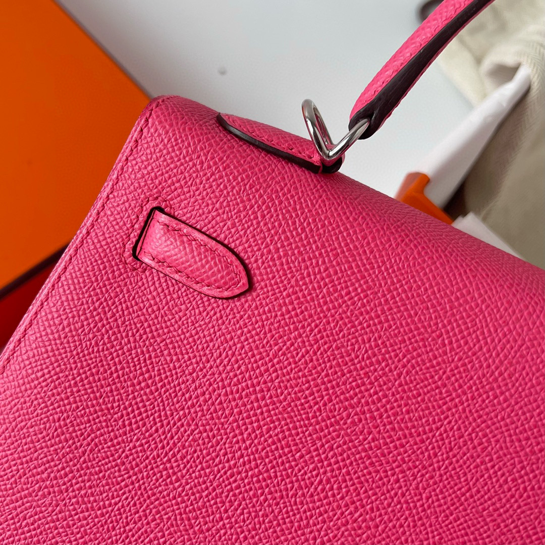 KELLY SELLIER 25CM EPSOM 8W ROSE AZALEE PHW