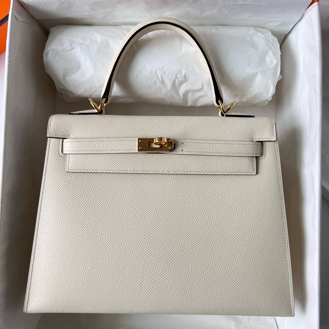 KELLY 25CM SELLIER EPSOM I2 NATA GHW KELLY 25CM SELLIER EPSOM I2 NATA GHW