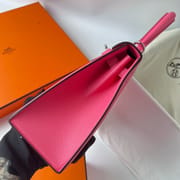 KELLY 25CM SELLIER EPSOM 8W ROSE AZALEE PHW