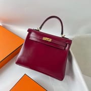 KELLY BOX CK55 EOUGH H GOLD HARDWARE 25CM FULL HANDMADE GHW