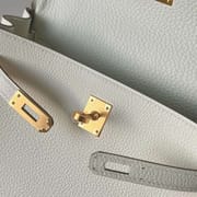 KELLY TOGO T0 MUSHROOM WHITE GOLD HARDWARE 25CM FULL HANDMADE GHW