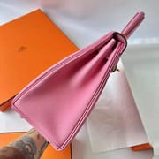 KELLY TOGO 5P SAKURA PINK GOLD HARDWARE GHW 28CM FULL HANDMADE
