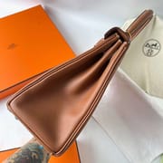 KELLY TOGO CK37 GOLDEN BROWN GOLD HARDWARE GHW 28CM FULL HANDMADE