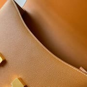 CONSTANCE 24CM EPSOM CK37 GOLDEN BROWN GOLD HARDWARE FULL HANDMADE GHW