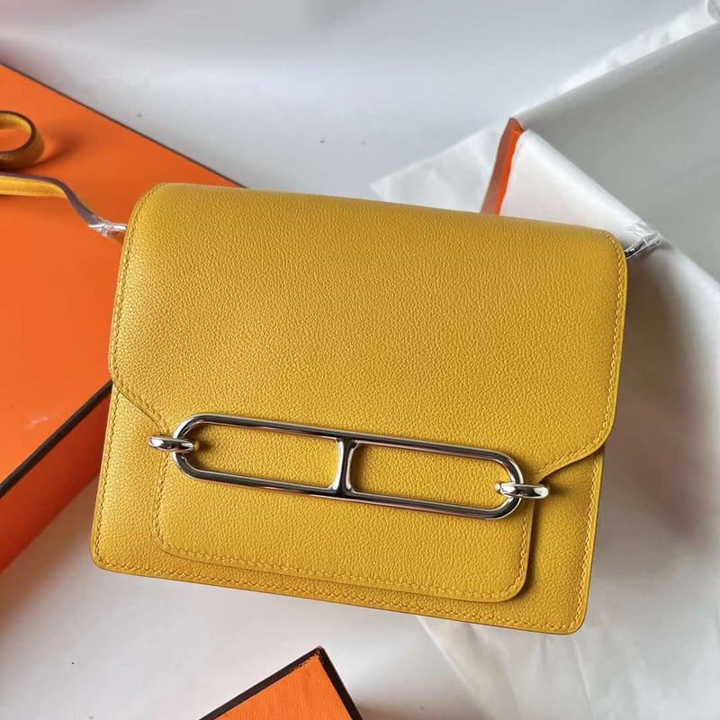 Roulis 18cm Evercolor 9o Naples Yellow Silver Hardware Phw Full Handmade