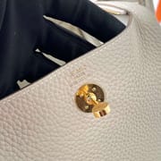 LINDY CLEMENCE CK10 CREAMY WHITE GOLD HARDWARE 20CM GHW FULL HANDMADE