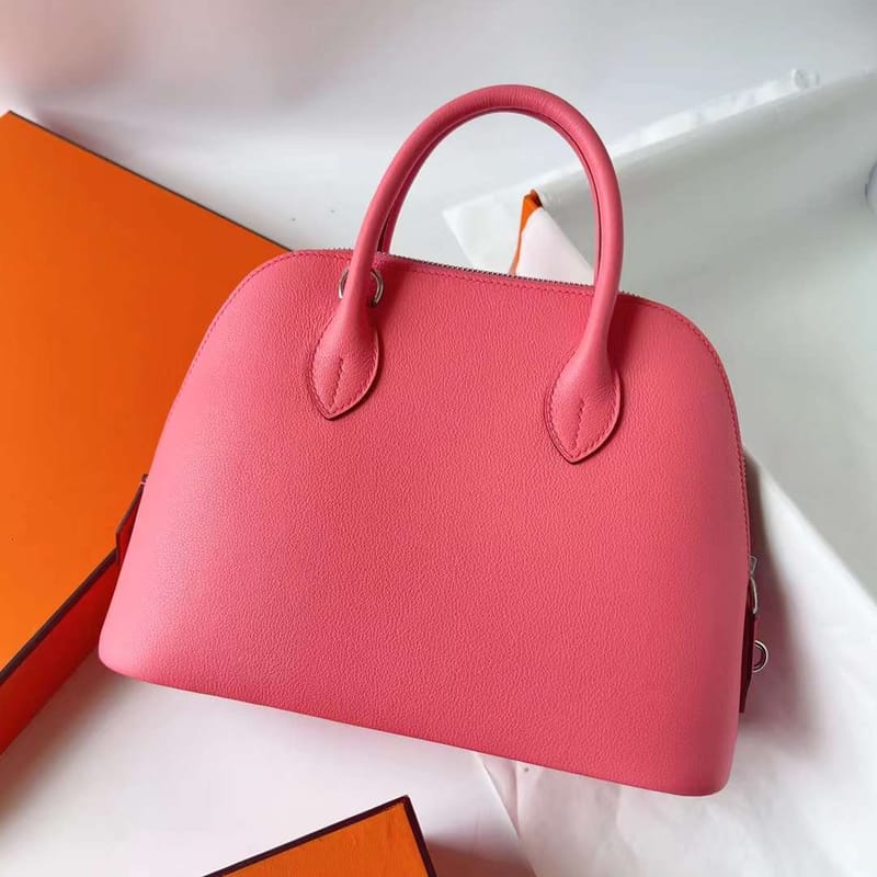 BOLIDE EVERCOLOR K4 CANDY PINK SILVER HARDWARE PHW 25CM FULL HANDMADE