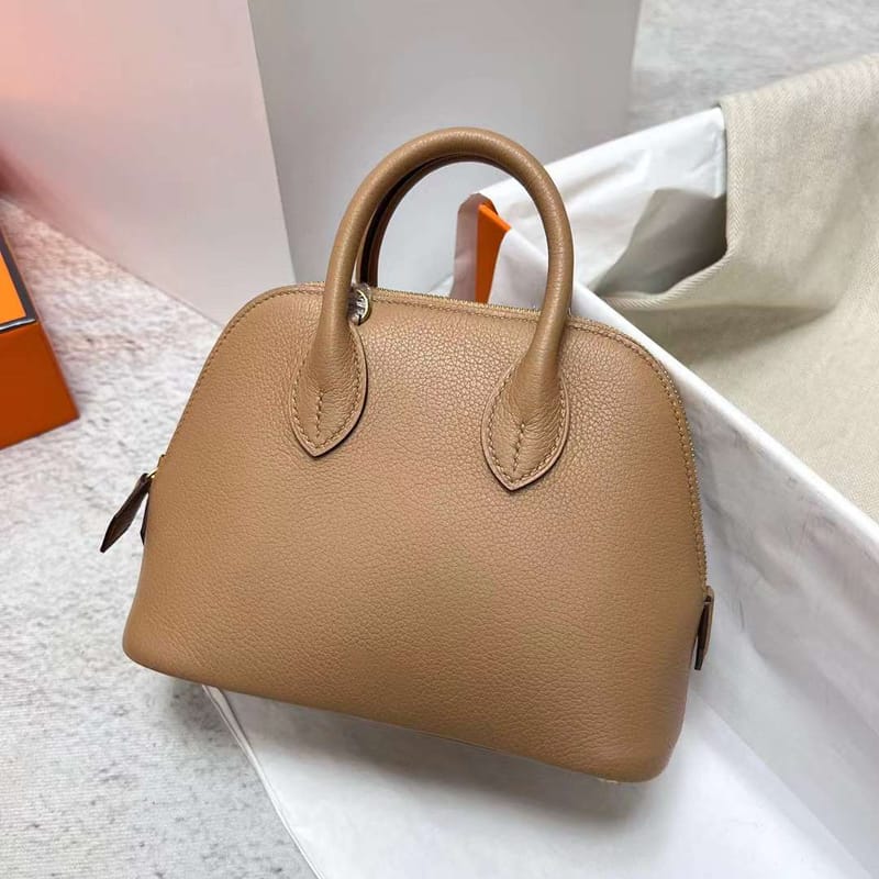 MINI BOLIDE EVERCOLOR 0M KHAKI GOLD HARDWARE GHW 19CM FULL HANDMADE