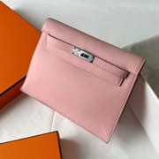 KELLY DANSE SWIFT 3Q NEW PINK SILVER HARDWARE 22CM FULL HANDMADE PHW