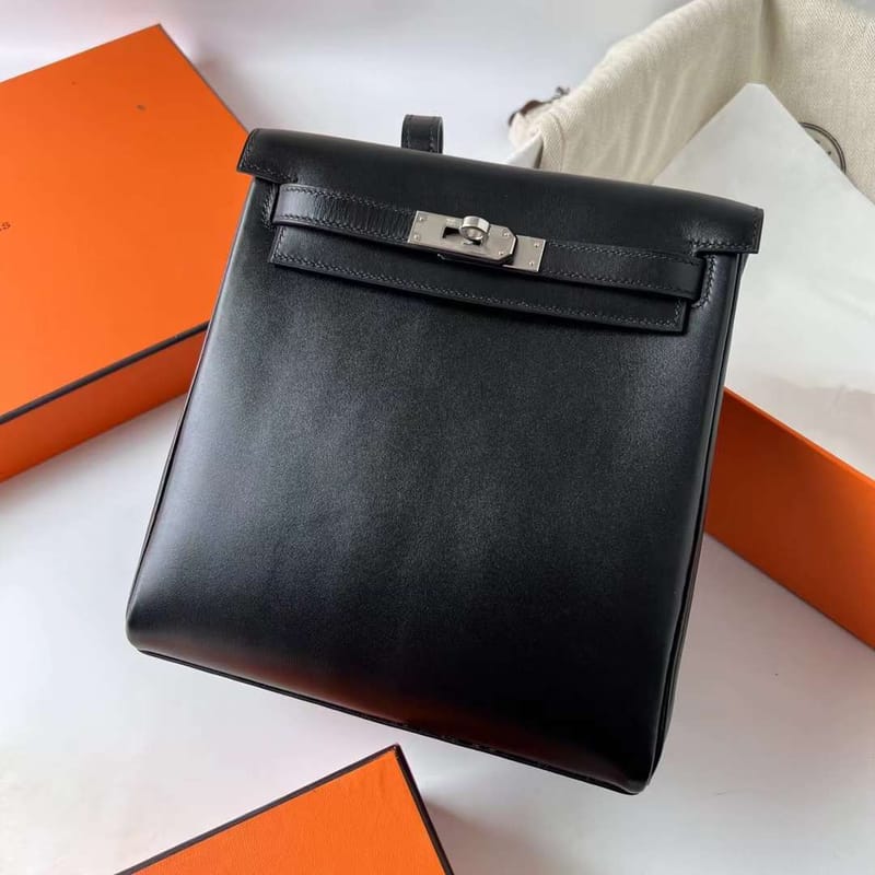 Kelly Ado Boxcalf Ck89 Black Silver Hardware Phw Full Handmade