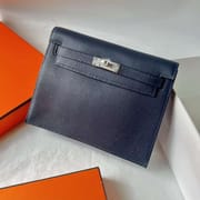 KELLY DANSE EVERCOLOR CK76 DEEP BLUE SILVER HARDWARE 22CM FULL HANDMADE PHW