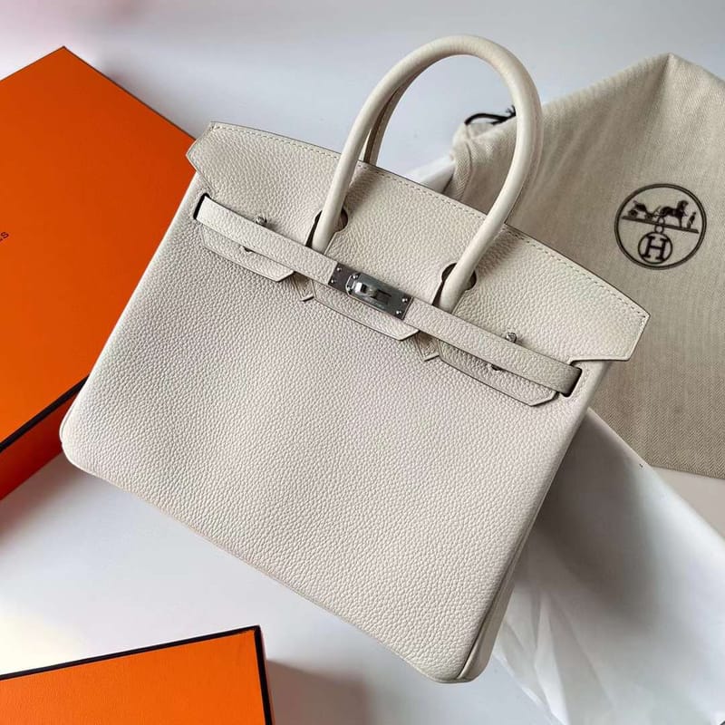 Birkin 25cm Togo CK10 Craie Phw