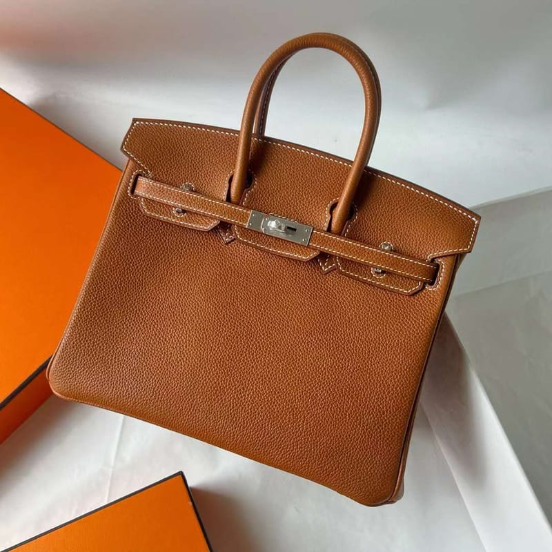 Birkin 25cm Barenia Faubourg CC34 Fauve Phw