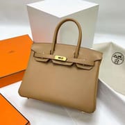 BIRKIN SWIFT 0M KHAKI GOLD HARDWARE GHW 30CM FULL HANDMADE