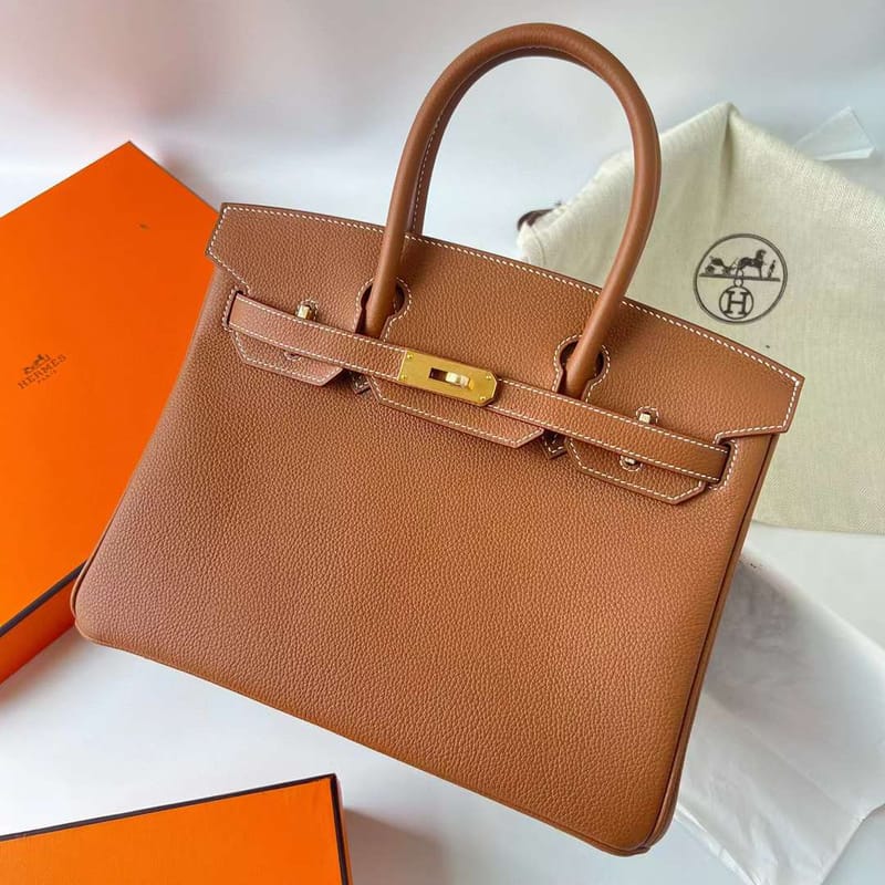 Birkin 30cm Togo CK37 Gold Ghw