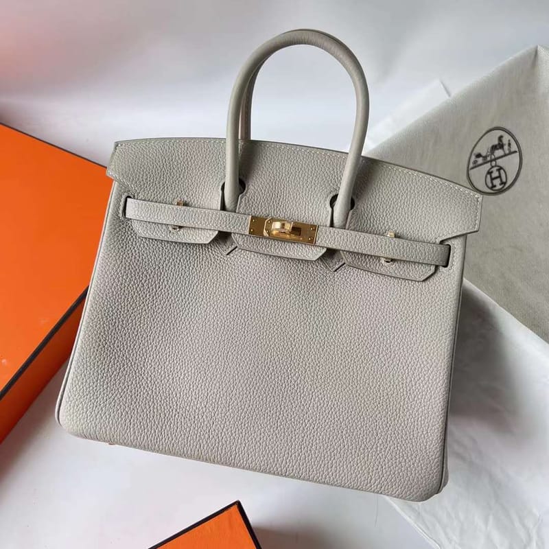 Birkin 30cm Togo CK80 Gris Perle Ghw