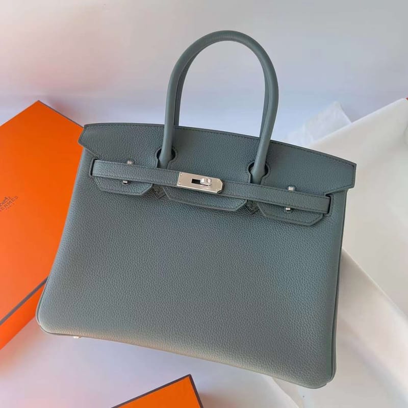 Birkin 30cm Togo CC63 Vert Amande Phw