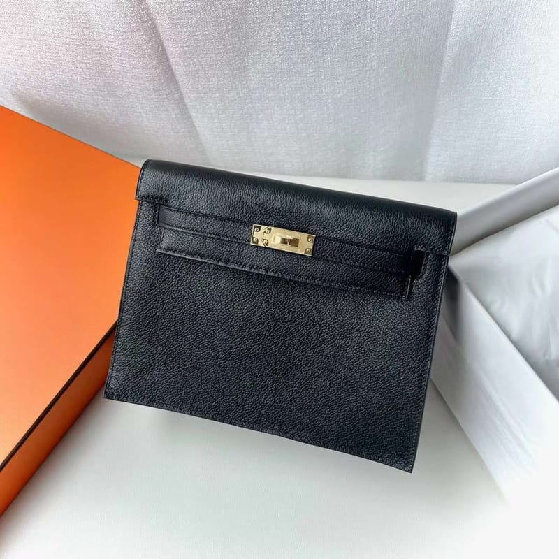 KELLY DANSE EVERCOLOR CK89 BLACK GOLD HARDWARE 22CM FULL HANDMADE GHW
