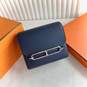 ROULIS SWIFT CK73 GEM BLUE & P9 ACTINIAE PURPLE SILVER HARDWARE 18CM FULL HANDMADE PHW
