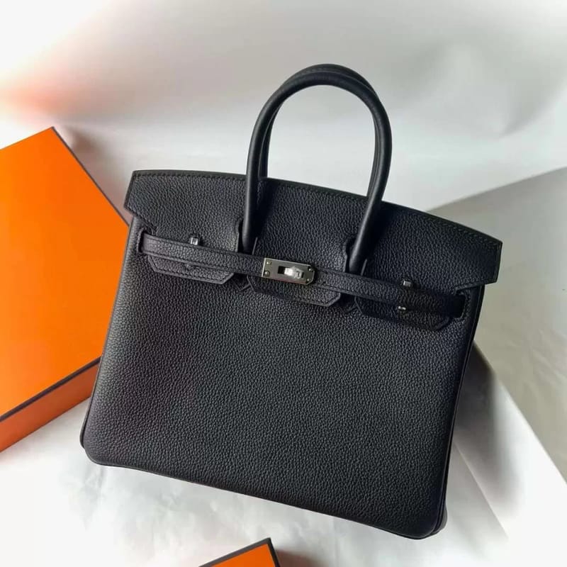 Birkin 25cm Togo CK89 Noir Phw