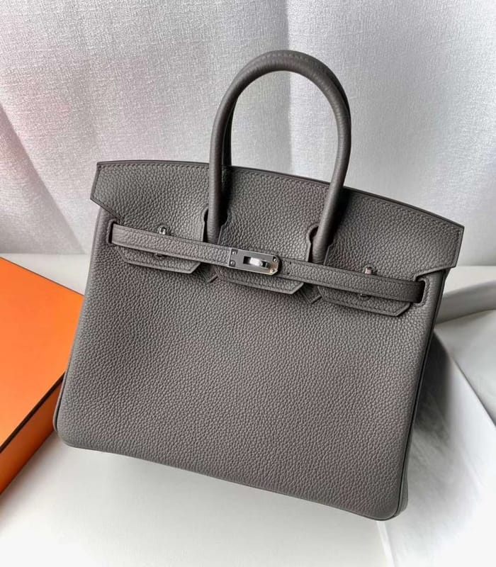 Birkin 25cm Togo 8F Etain Phw