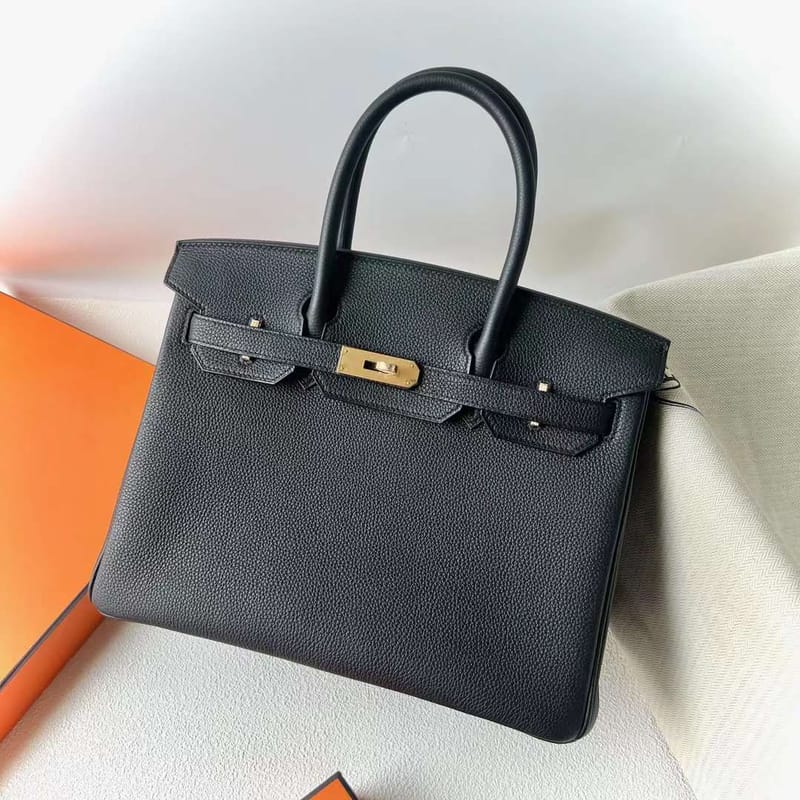 Birkin 30cm Togo CK89 Noir Ghw