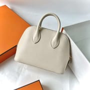 MINI BOLIDE CHEVER CK10 CREAMY WHITE GOLD HARDWARE 18CM FULL HANDMADE GHW
