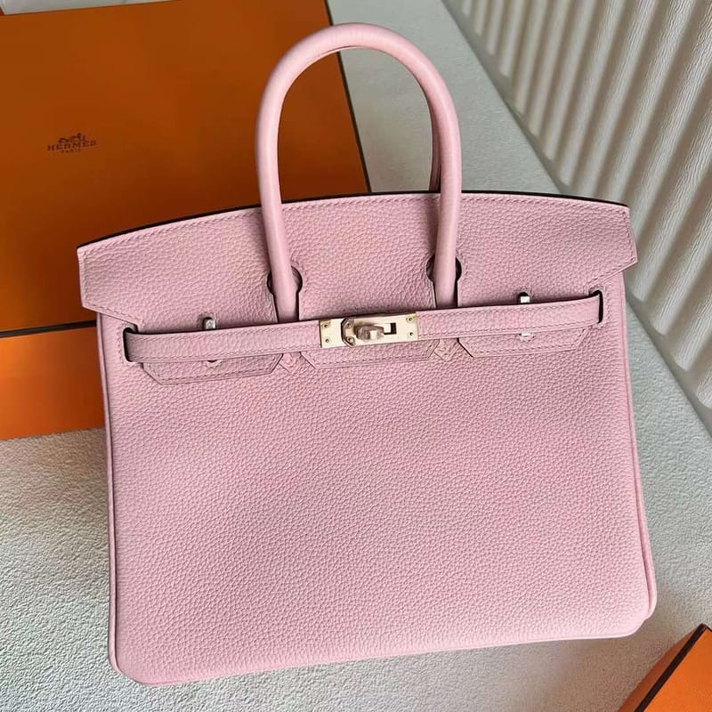 Birkin 25cm Togo 3Q Rose Sakura Rghw