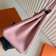 BIRKIN TOGO 3Q NEW PINK ROSE GOLD HARDWARE 25CM FULL HANDMADE RGHW