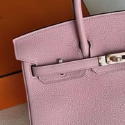 BIRKIN TOGO 3Q NEW PINK ROSE GOLD HARDWARE 25CM FULL HANDMADE RGHW
