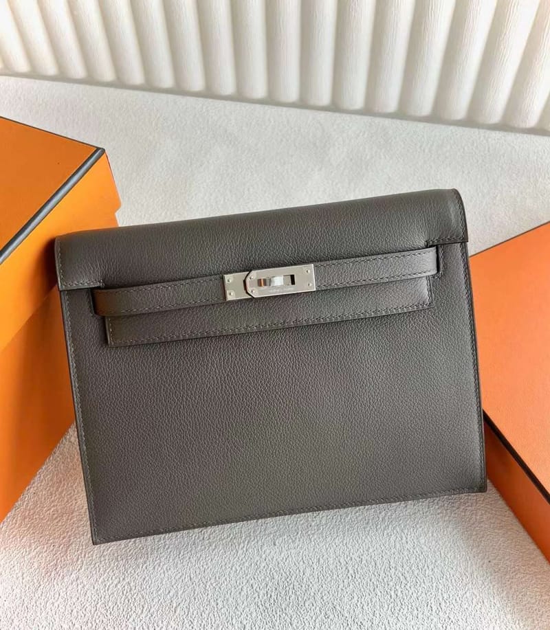 KELLY DANSE EVERCOLOR 8F TINWARE GREY SILVER HARDWARE 22CM FULL HANDMADE PHW