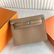 KELLY DANSE EVERCOLOR 0M TEA KHAKI SILVER HARDWARE 22CM FULL HANDMADE PHW