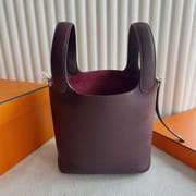 PICOTIN CLEMENCE TC 0G BROWNISH RED GOLD HARDWARE 18CM FULL HANDMADE GHW