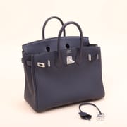 Birkin 25cm Togo 2Z Blue nuit PHW