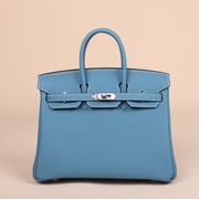 Birkin 25cm Togo D2 New Blue Jean PHW