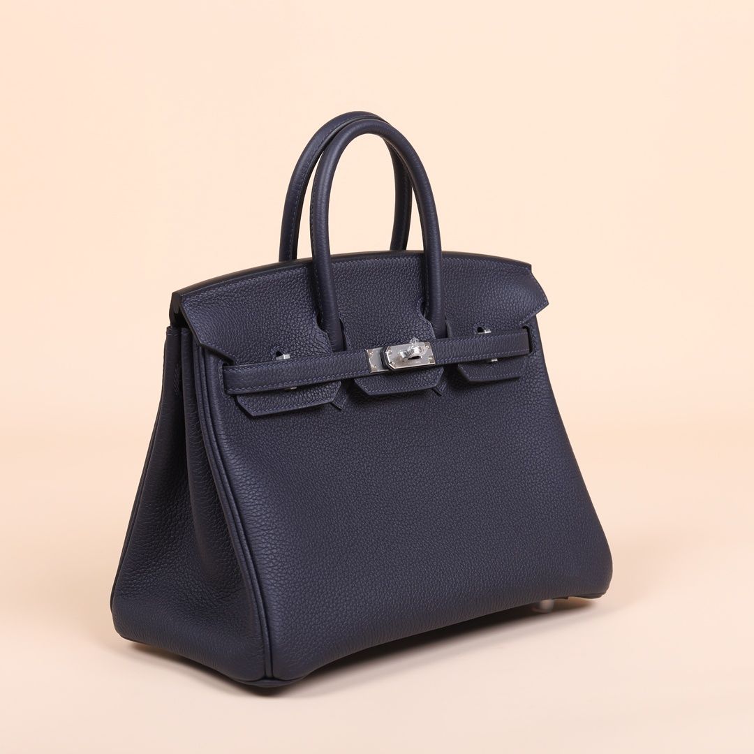 Birkin 25cm Togo 2Z Blue nuit PHW