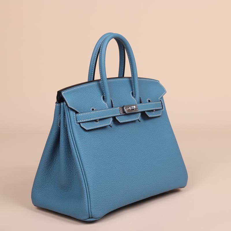 Birkin 25cm Togo D2 New Blue Jean PHW