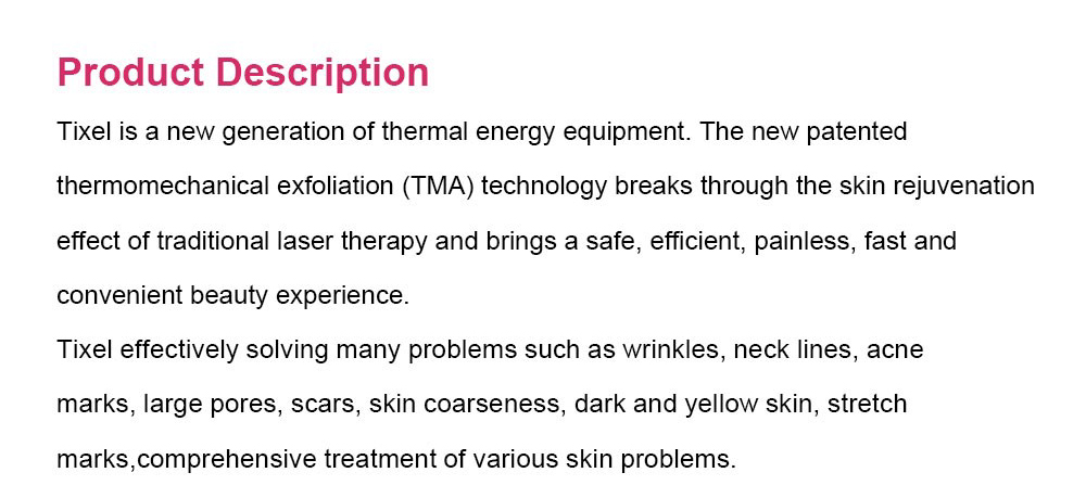 Tixel- new energy lattice skin repair system