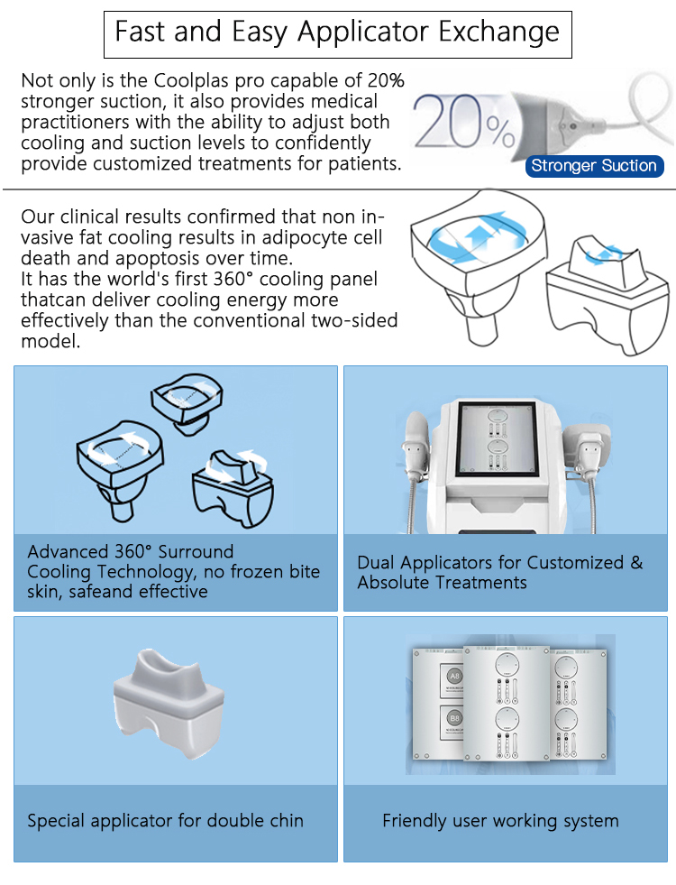 360° Cryolipolysis Fat Freezing machine