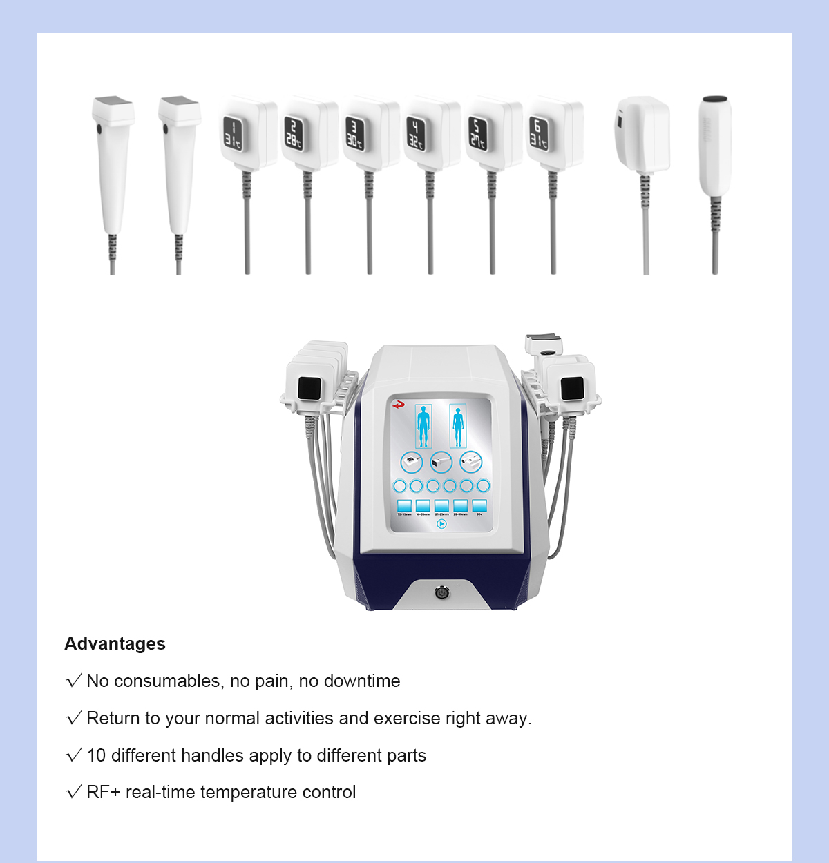 10 in 1 RF Sculpt Body Sliming Machine