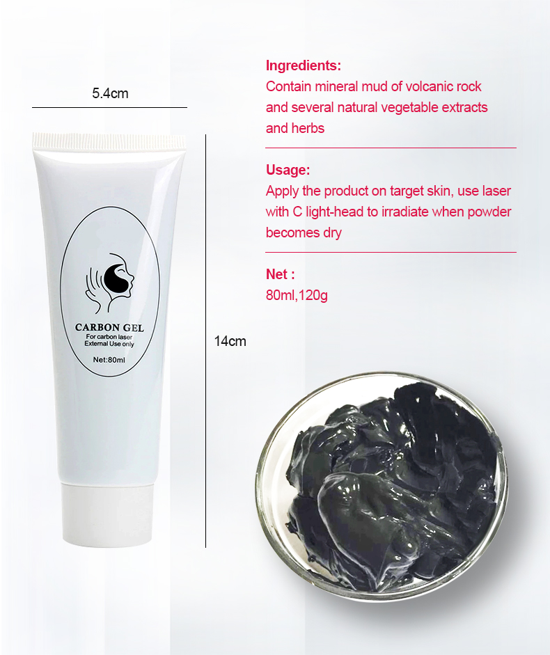 Deep cleaning carbon peeling gel