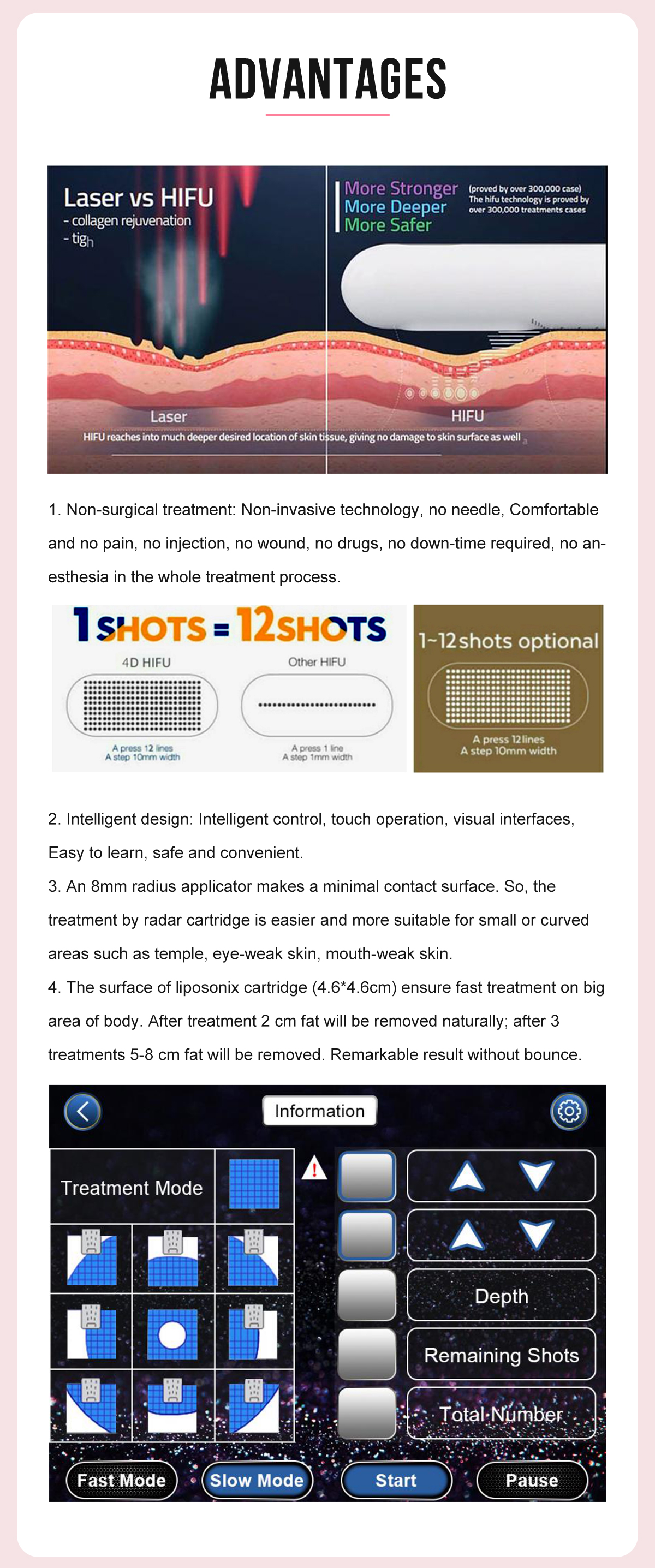 3 IN 1 HIFU Ultrasonic face and body shaping machine (4D HIFU + Radar HIFU+ liposonix) 3 IN 1 HIFU Ultrasonic face and body shaping machine (4D HIFU + Radar HIFU+ liposonix)