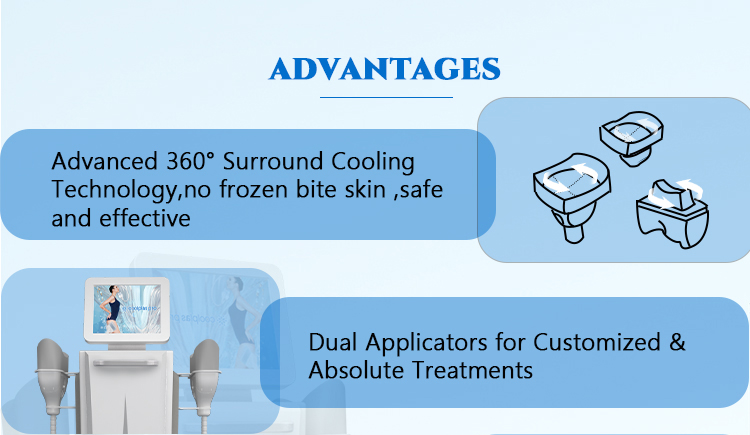 Newest 360° Cryolipolysis Fat Freezing machine