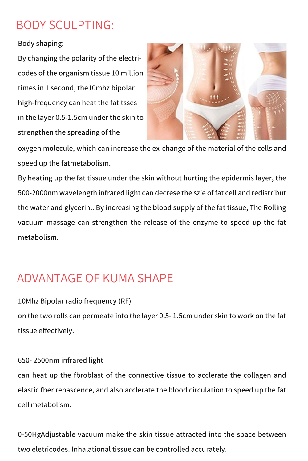 KUMA 3 Body shape machine
