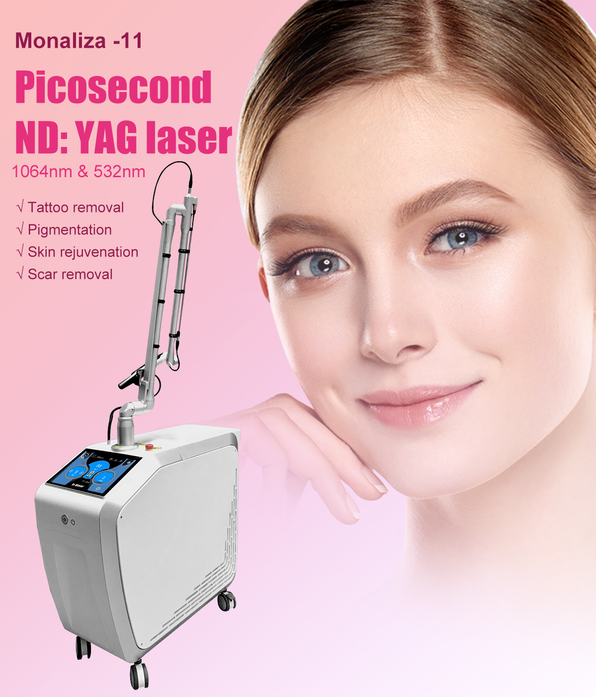 picosecond ND: YAG laser
